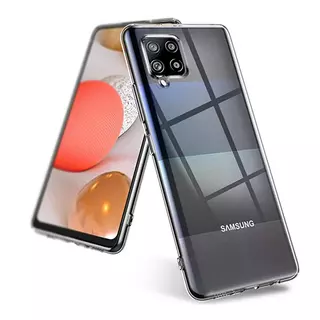 Telefontok Samsung Galaxy A42 5G - átlátszó szilikon tok