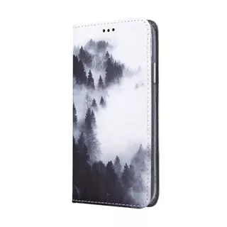 Telefontok Huawei P30 Lite - Smart Trendy Forset2 mágneses szilikon keretes könyvtok