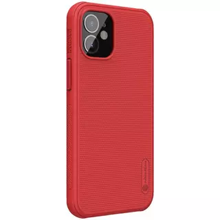 Telefontok iPhone 12 mini - Nillkin Super Frosted piros tok