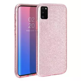 Telefontok Samsung Galaxy A41 - Pink Shiny tok
