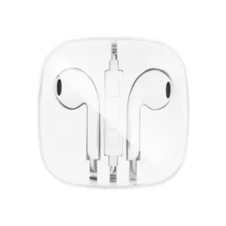 Headset: HFFL - stereo fehér headset - Lightning-iPhone csatlakozóval
