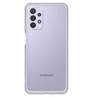 Telefontok Samsung Galaxy A32 5G - Eredeti SAMSUNG átlátszó szilikon tok