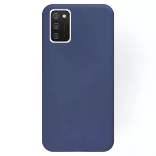 Telefontok Samsung Galaxy A02s - kék szilikon tok