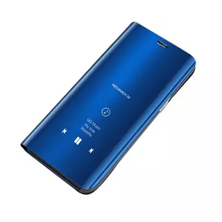 Telefontok Samsung Galaxy A72 / A72 5G - Kék Clear View Tok