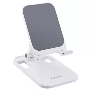 EARLDOM ET-EH86 - univerzális asztali telefon- és tablettartó állvány, fehér, csúszásgátlóval