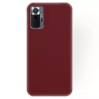 Telefontok Xiaomi Redmi Note 10 Pro / Note 10 Pro Max - burgundy szilikon tok