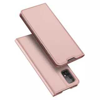 Telefontok Samsung Galaxy A52 / A52 5G / A52s 5G - Dux Ducis rose gold flipcover tok
