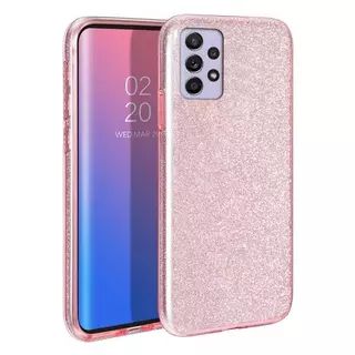 Telefontok Samsung Galaxy A72 / A72 5G - Pink Shiny tok