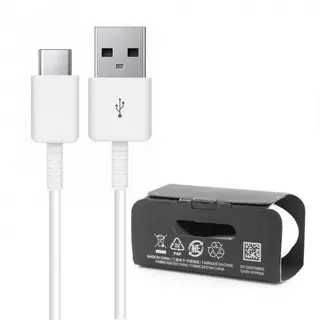 Kábel: Samsung EP-DG970BWE - USB / Type-C (USB-C) gyári fehér adatkábel 1,5m