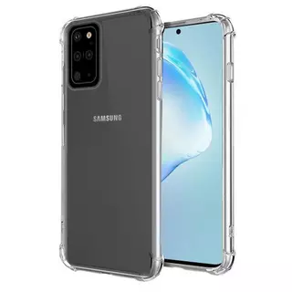 Telefontok Samsung Galaxy S20+ (S20 Plus) - ütésálló átlátszó szilikon tok