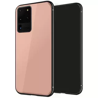 Telefontok Samsung Galaxy S20 Ultra - Forcell pink üveg hátlaptok