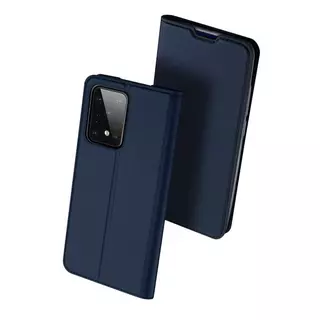 Telefontok Samsung Galaxy S20 Ultra - Dux Ducis kék flipcover tok