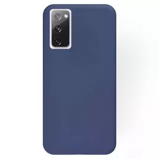 Telefontok Samsung Galaxy S20 FE - kék szilikon tok