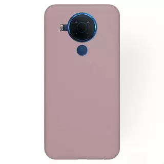 Telefontok Nokia 5.4 - púder pink szilikon tok