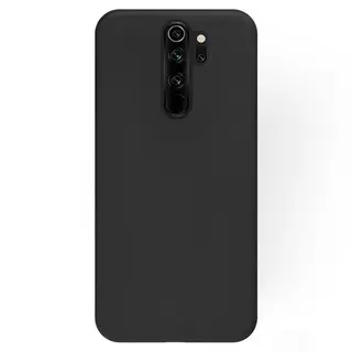 Telefontok Xiaomi Redmi Note 8 Pro - fekete szilikon tok