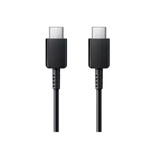 Kábel: Samsung EP-DA905BBE Type-C (USB-C) / Type-C (USB-C) gyári fekete adatkábel 1m