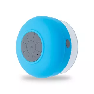 Bluetooth hangszóró: Forever BS-330 - kék bluetooth hangszóró 3W, cseppálló