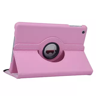 Tablettok iPad Mini 1/2/3 - pink fordítható műbőr tablet tok