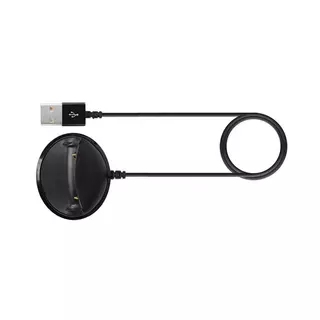 Samsung Gear Fit2 (SM-R360) / Samsung Gear Fit2 Pro (SM-R365) okosóra töltő - TACTICAL fekete, USB kábel