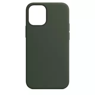Telefontok iPhone 13 mini - sötétzöld szilikon tok