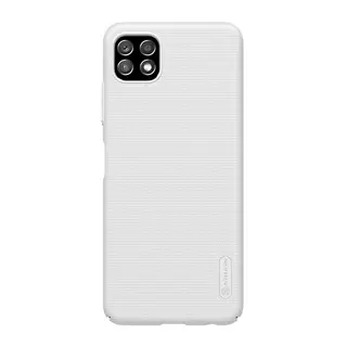 Telefontok Samsung Galaxy A22 5G - Nillkin Super Frosted fehér tok