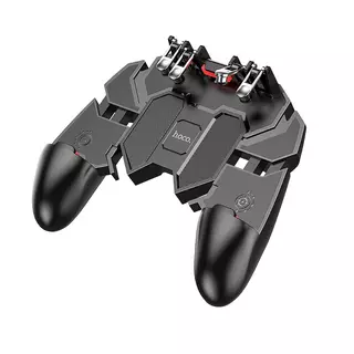 Játék kontroller HOCO GM7 - fogantyús játékvezérlő joystick, fekete
