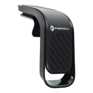 Telefontartó: Forcell BO60 - Univerzális szellőzőrácsra rögzíthető mágneses telefontartó, fekete