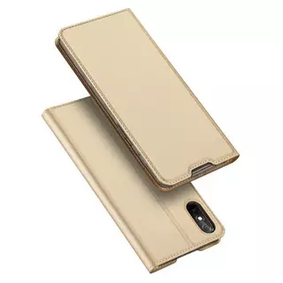 Telefontok Xiaomi Redmi 9A / 9AT - Dux Ducis arany kinyitható tok