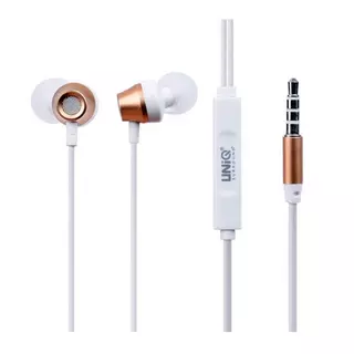 Headset: UNIQ - fehér stereo headset fülhallgató