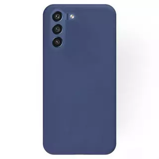 Telefontok Samsung Galaxy S21 FE - kék szilikon tok