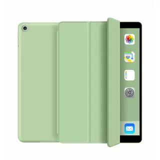 Tablettok iPad 2021 10.2 (iPad 9) - kaktusz zöld smart case tablet tok