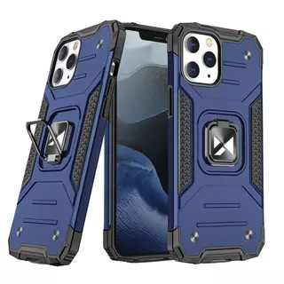 Telefontok iPhone 13 Pro Max - Ring Armor ütésálló kék tok kitámasztóval