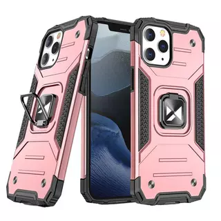 Telefontok iPhone 13 Pro Max - Ring Armor ütésálló pink tok kitámasztóval