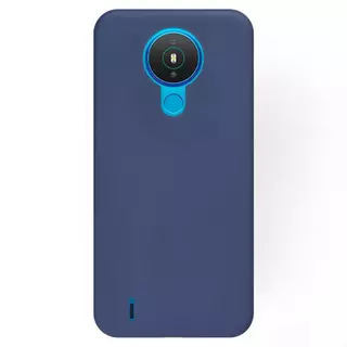Telefontok Nokia 1.4 - kék szilikon hátlap tok