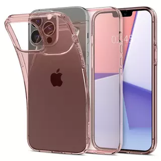Telefontok iPhone 13 Pro - SPIGEN CRYSTAL FLEX átlátszó pink hátlap tok
