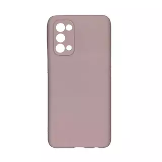 Telefontok Oppo Reno5 5G - púder pink szilikon hátlap tok