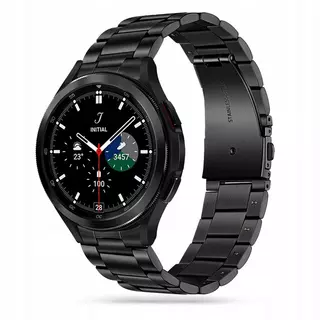 Samsung Galaxy Watch Active okosóra fémszíj - fekete fémszíj