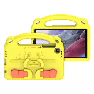 Tablettok Samsung Galaxy Tab A7 Lite (SM-T220, SM-T225) 8,7 - Dux Ducis Panda - sárga, kitámasztható tablet tok