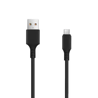 Kábel: Setty - USB / MicroUSB fekete kábel, 3A