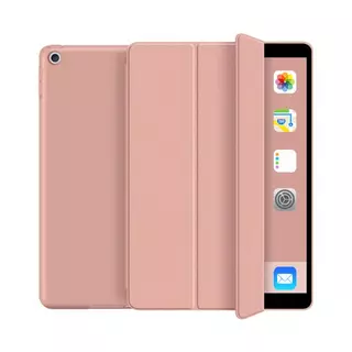Tablettok iPad 2019 10.2 (iPad 7) - rose gold smart case