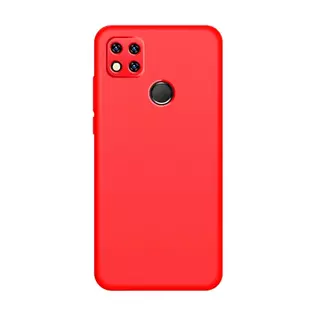 Telefontok Xiaomi Redmi 9C - piros szilikon tok