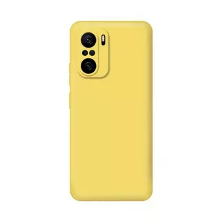 Telefontok Xiaomi Redmi Note 10 - citromsárga szilikon tok