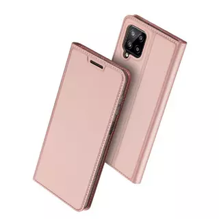 Telefontok Samsung Galaxy M22 - Dux Ducis rose gold flipcover tok