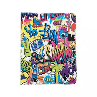 Tablettok Univerzális 9-10 colos Graffiti boy tablet tok: Huawei, Lenovo, Samsung, iPad