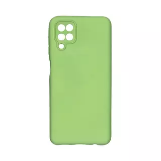 Telefontok Samsung Galaxy A12 - világos zöld szilikon tok