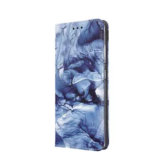 Telefontok Xiaomi Redmi 9C - Smart Trendy marble 7 mágneses szilikon keretes könyvtok