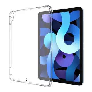 Tablettok iPad Air 4 (2020,10,9 coll) - ütésálló átlátszó szilikon tablet tok
