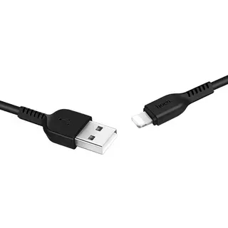Töltőkábel: HOCO X13 - USB / Lightning kábel 2,4A - 1m, fekete