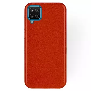 Telefontok Samsung Galaxy A12 Nacho - Piros Shiny tok