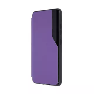 Telefontok Samsung Galaxy A12 Nacho - Smart View lila könyvtok